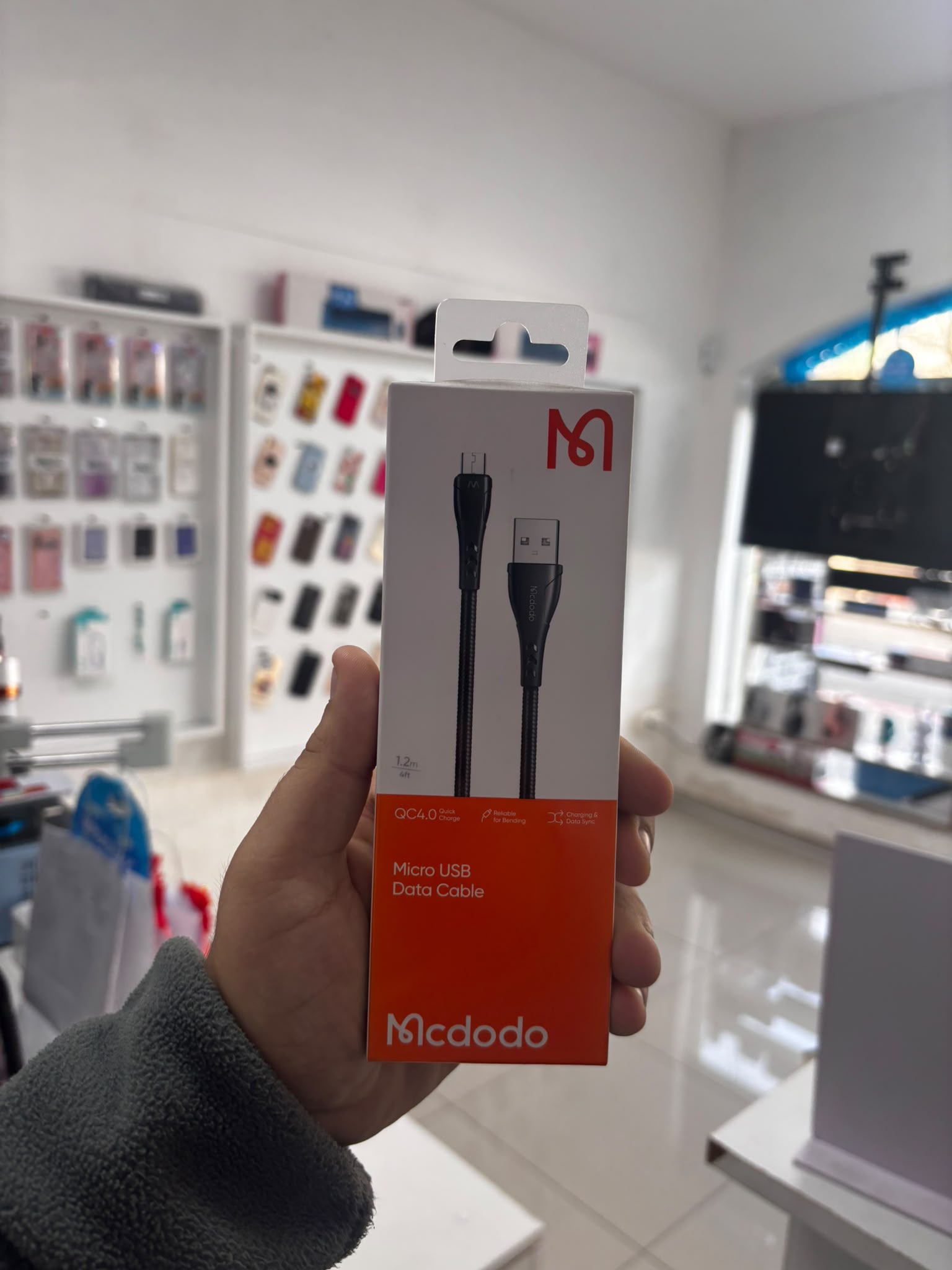 cable de datos micro USB Mcdodo