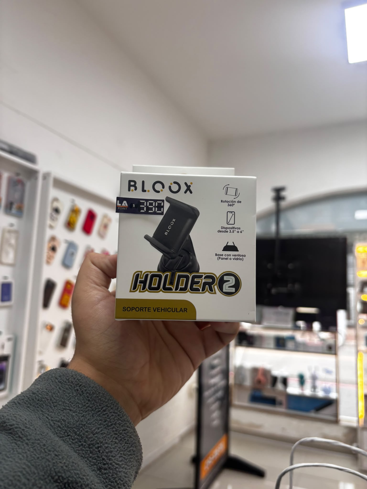 Soporte Vehicular con ventosa (bloox)